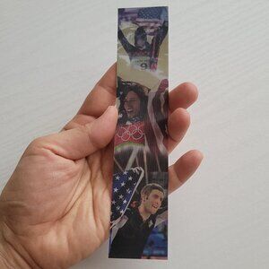 2010 USA Olympic Winter Games Bookmark 3D Holographic, Shaun White Mancuso Cheek